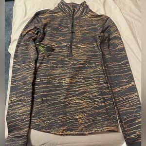 Nike 1/4 zip tight fit long sleeve.
